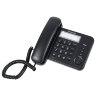Телефон PANASONIC KX-TS2352RUB, черный, память 3 номера, повторный набор, тональный / импульсный режим, индикатор вызова, 260337