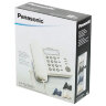 Телефон PANASONIC KX-TS2352RUB, черный, память 3 номера, повторный набор, тональный / импульсный режим, индикатор вызова, 260337