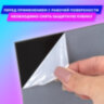 Доска меловая А3 (29,7х42 см), немагнитная, без рамки, ПВХ, ЧЕРНАЯ, BRAUBERG, 238314, 238314