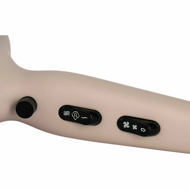 Фен POLARIS PHD 2600AСi Salon Hair, 2600 Вт, 2 скорости, 3 температурных режима, ионизация, розовый пепел, 64278, PHD 2600ACi, 456753