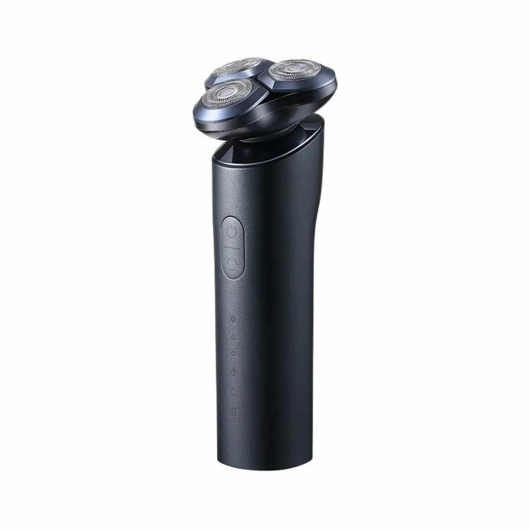 Электробритва XIAOMI Mi Electric Shaver S700, мощность 5 Вт, роторная, 3 головки, аккумулятор, черная, BHR5721GL, 456671