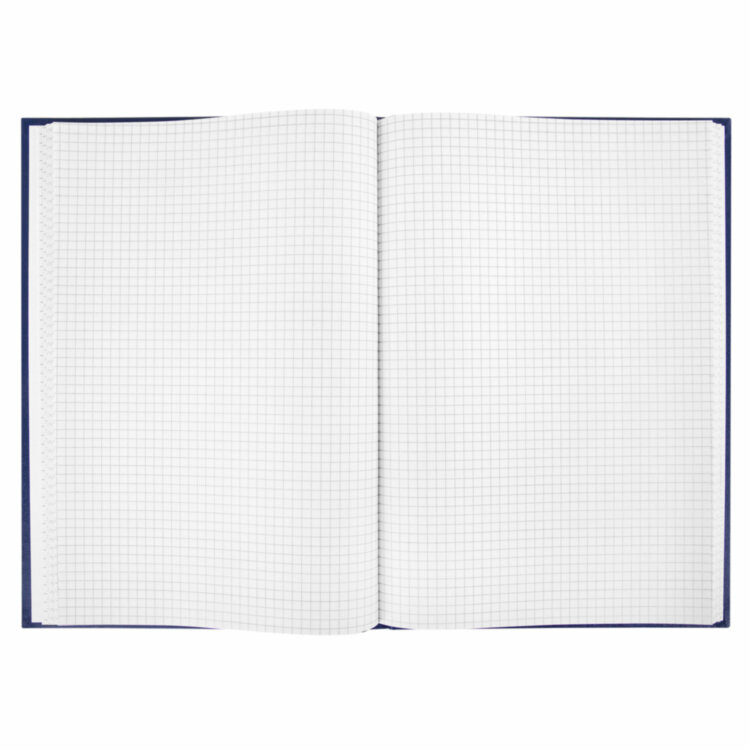 Книга учета 96 л., клетка, твердая, бумвинил, блок офсет, А4 200х290 мм, ОФИСМАГ, 130177, 130177