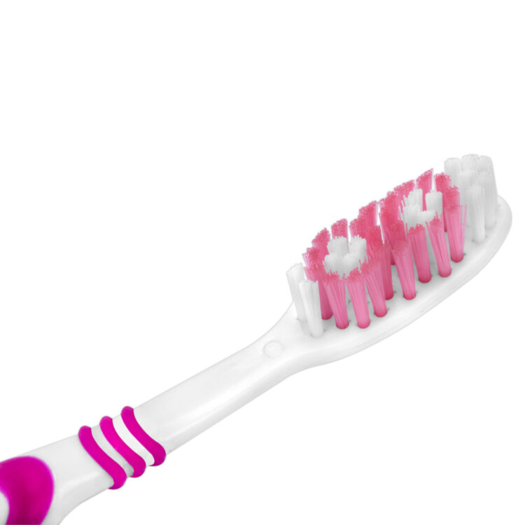Зубная щетка жесткая WHITENING, КОМПЛЕКТ 12 шт. (10 + 2 в подарок), LAIMA DENT, 609690, 609690
