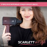 Фен SCARLETT SC-HD70I38, 2000 Вт, 2 скорости, 3 температурных режима, ионизация, черный/бордовый, 457205