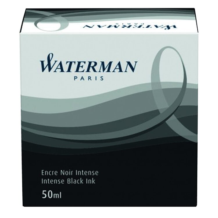 Чернила WATERMAN (Франция), 50 мл, S0110710, черные, 225822
