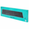 Клавиатура беспроводная LOGITECH K270, USB, 104 клавиши + 8 дополнительных клавиш, мультимедийная, черная, 920-003757, 511448