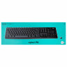 Клавиатура беспроводная LOGITECH K270, USB, 104 клавиши + 8 дополнительных клавиш, мультимедийная, черная, 920-003757, 511448