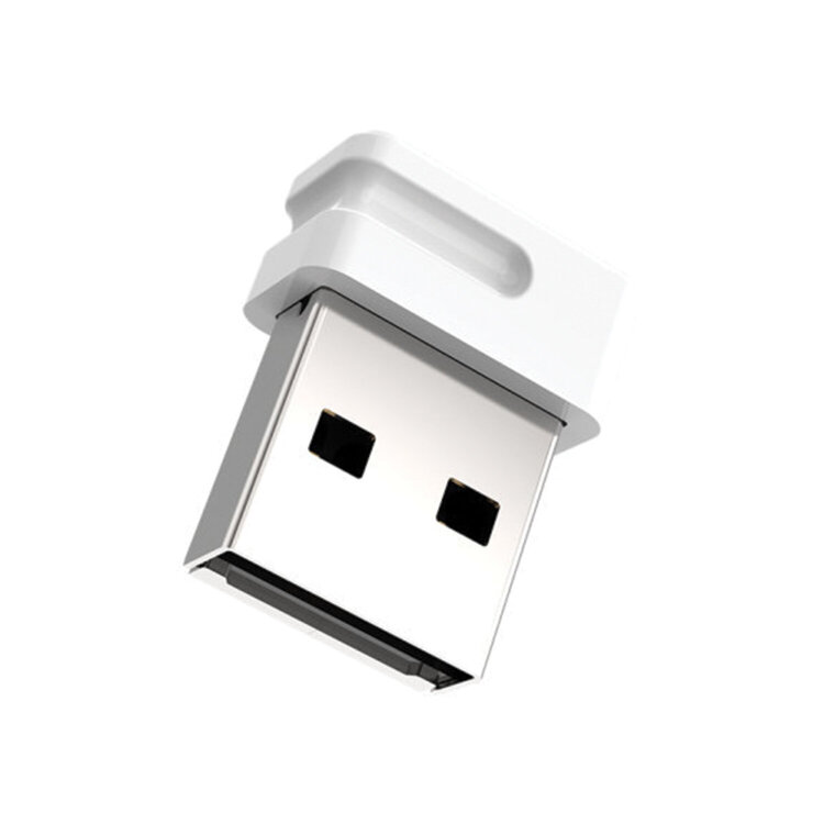 Флеш-диск 64 GB NETAC U116, USB 2.0, белый, NT03U116N-064G-20WH, 513694