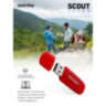 Флеш-диск 8 GB SMARTBUY Scout USB 2.0, красный, SB008GB2SCR, 513760