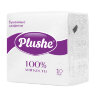 Салфетки бумажные 90 штук, 22,5х22,5 см, PLUSHE (Плюше) Light, белые, 100% целлюлоза, 2774, 115497
