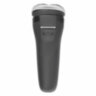 Электробритва POLARIS PMR 0305R PRO 5, 3 головки, аккумулятор, сухое и влажное бритье, черная, 51919, 456716