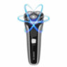 Электробритва POLARIS PMR 0305R PRO 5, 3 головки, аккумулятор, сухое и влажное бритье, черная, 51919, 456716