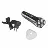 Электробритва POLARIS PMR 0305R PRO 5, 3 головки, аккумулятор, сухое и влажное бритье, черная, 51919, 456716