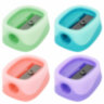 Точилка ЮНЛАНДИЯ "COLOR PASTEL", двуцветная, пастельные цвета ассорти, 272505, 48 штук, 272505