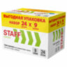 Клей-карандаш 9 г, ВЫГОДНАЯ УПАКОВКА, КОМПЛЕКТ 24 ШТУКИ, STAFF EVERYDAY, 273016, 273016