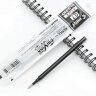Стержень стираемый гелевый PILOT, 111 мм, ЧЕРНЫЙ, узел 0,7 мм, линия письма 0,35 мм, BLS-FR-7, 170246