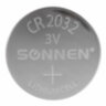 Батарейки литиевые SONNEN Lithium CR2032, "таблетки, дисковые, кнопочные", КОМПЛЕКТ 4 шт., блистер, 457142, 457142