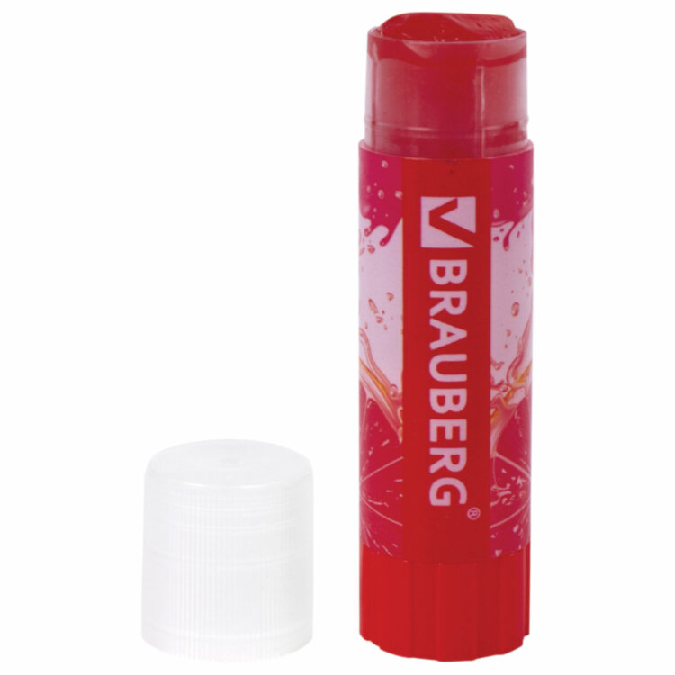 Клей-карандаш BRAUBERG "Fresh Zone", 15 г, 227971, 227971