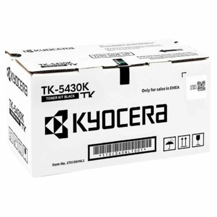 Тонер-картридж KYOCERA (TK-5430K) ECOSYS PA2100cx/MA2100cfx и другие, черный, оригинальный, ресурс 1250 страниц, 1T0C0A0NL1, 364449
