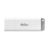 Флеш-диск 16 GB NETAC U185, USB 2.0, белый, NT03U185N-016G-20WH, 513702