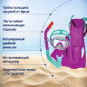 Комплект для плавания маска+трубка+ласты от 7 лет, размер ласт 37- 41, АССОРТИ, BESTWAY, 25046, 680119