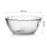 Салатник большой, 230 мм, стекло, PASABAHCE "ПАПИЙОН", 10291СЛ1, 6 штук, 700583