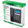 Телефон RITMIX RT-550 black, АОН, спикерфон, память 100 номеров, тональный / импульсный режим, черный, 80001483, 263162