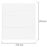 Полотенца бумажные (1 пачка 200 листов) LAIMA (Система H2) PREMIUM UNIT PACK, 2-слойные, 24х21,6 см, Z-сложение, 112139, 112139