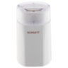 Кофемолка SCARLETT SC-CG44506, 160 Вт, объем 60 г, пластик, ножи из нержавеющей стали, белая с рисунком, 455875