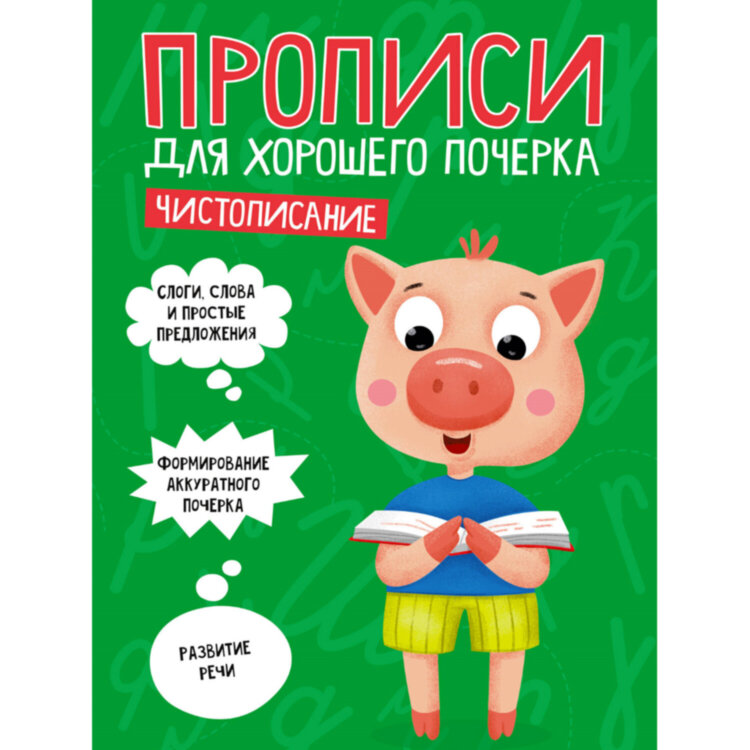 Прописи "ДЛЯ ХОРОШЕГО ПОЧЕРКА", АССОРТИ, А4, 195х276 мм, 16 стр., ПП, 18 штук, 691102