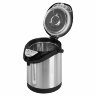 Термопот SONNEN TP-28, 3 л, 900 Вт, 1 температурный режим, ручной насос, сталь, черный/серебро, 456712, 456712