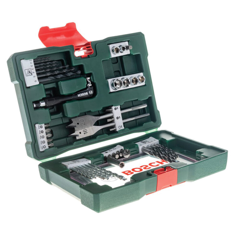 Набор бит и сверл, 41 шт., угловая отвертка, BOSCH V-line-41 2607017316, 671185