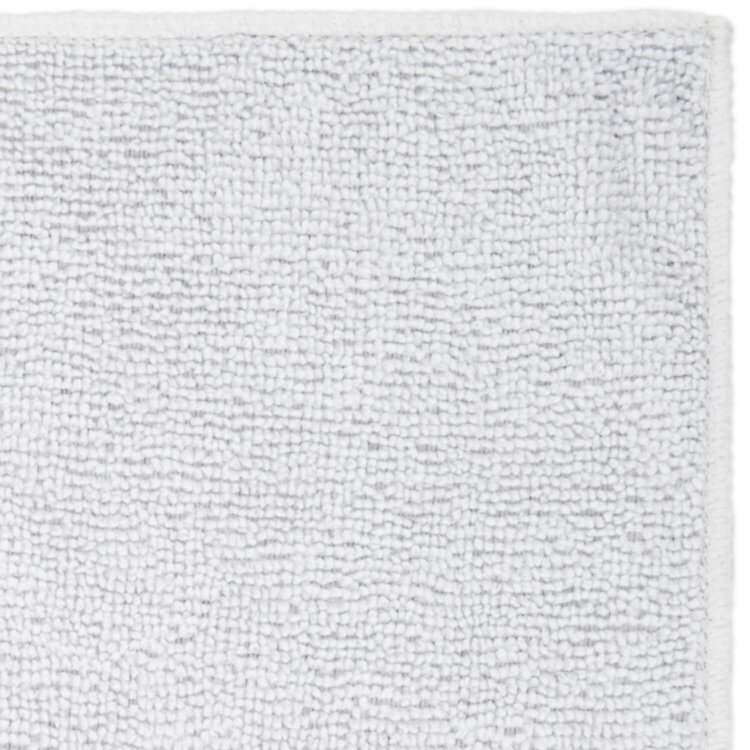 Салфетка из МИКРОФИБРЫ 40х80 см, WHITE ULTRA DENSE OVERLOCK, белая, 280 г/м2, LAIMA HOME, 608227, 608227