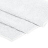 Салфетка из МИКРОФИБРЫ 40х80 см, WHITE ULTRA DENSE OVERLOCK, белая, 280 г/м2, LAIMA HOME, 608227, 608227