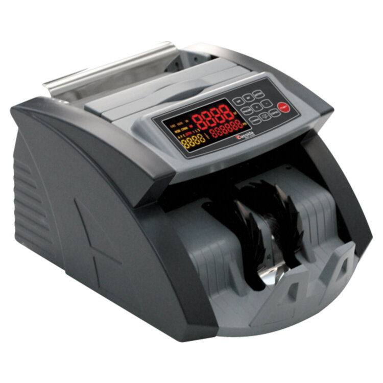 Счетчик банкнот CASSIDA 5550 UV, 1300 банкнот/мин, УФ-детекция, фасовка, 290636