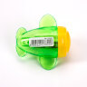 Точилка BRAUBERG "JET", 3 угла заточки, пластиковая с контейнером, ассорти, 223591, 18 штук, 223591