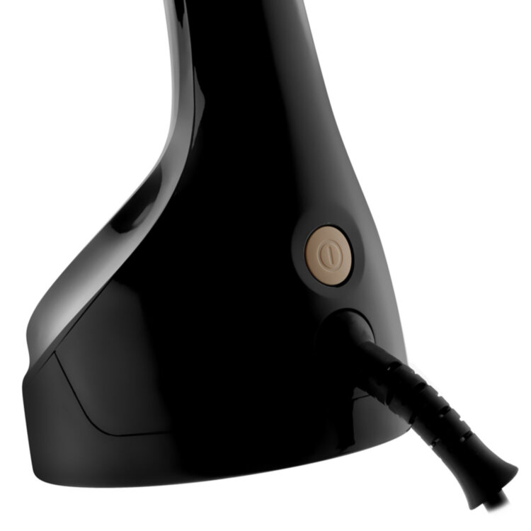 Отпариватель ручной BRAYER BR4125, 1700 Вт, пар 25 г/мин, резервуар 0,28 л, 1 режим, черный, 456612