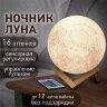 Ночник / детский светильник / LED лампа "Лунная ночь", 16 цветов, d=15 см, с пультом, DASWERK (ДАСВЕРК), 237952, 237952
