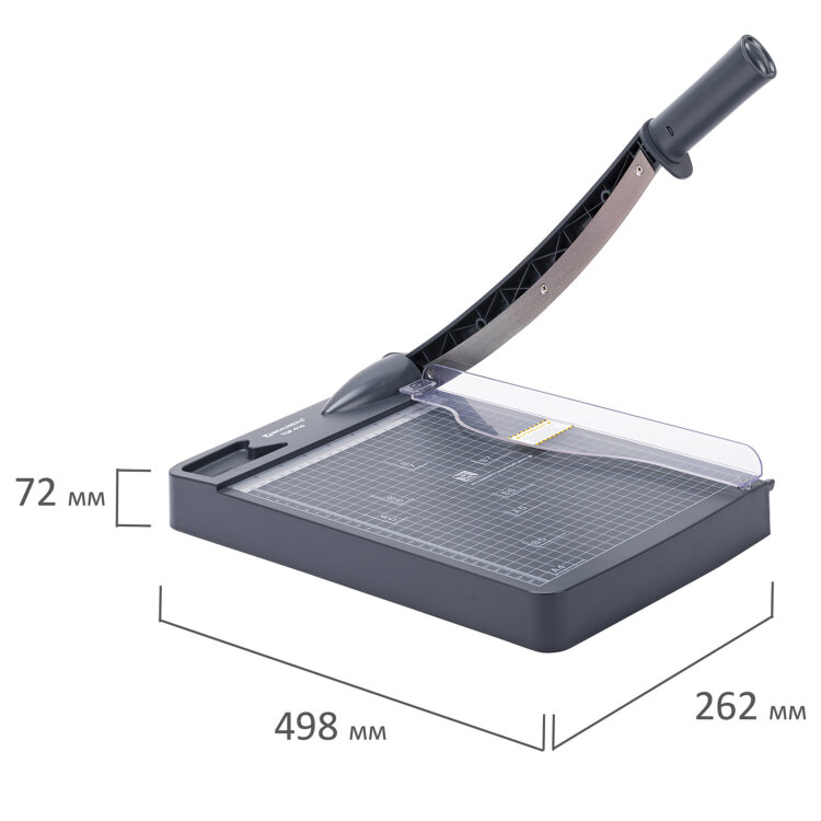 Резак сабельный BRAUBERG KATANA TSP-416, A4, на 18 л., длина реза 300 мм, пластиковое основание, 532982, 532982