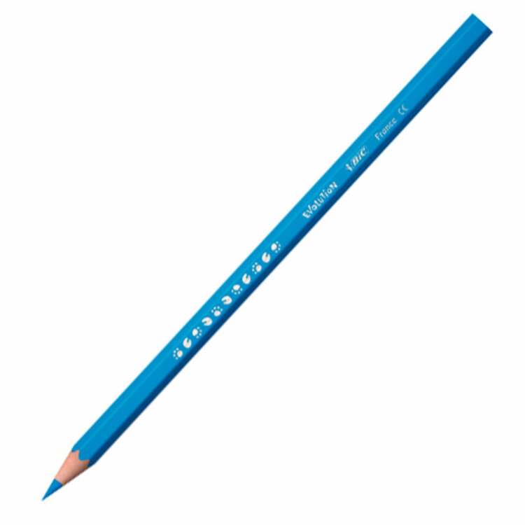 Карандаши цветные BIC "Kids ECOlutions Evolution", 18 цветов, пластиковые, заточенные, европодвес, 937513, 181124