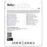 Флеш-диск 16 GB NETAC U326, USB 2.0, металлический корпус, серебристый, NT03U326N-016G-20PN, 513710