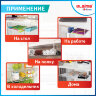 Корзина подвесная (органайзер) металлическая, для шкафов и полок, 40х24х13,5 см, LAIMA HOME 607999, 607999