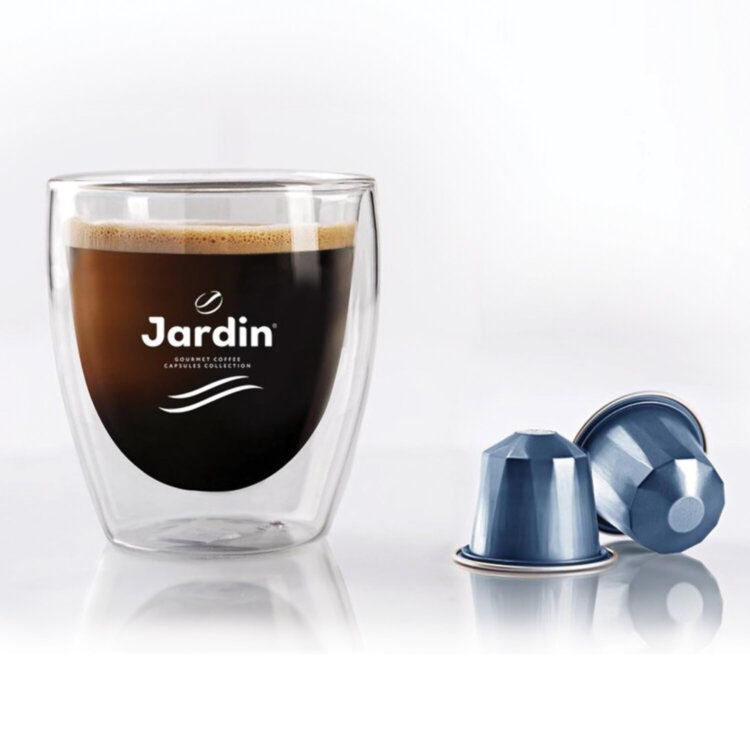 Кофе в капсулах JARDIN "Allonge" для кофемашин Nespresso, 10 порций, 1356-10, 621983