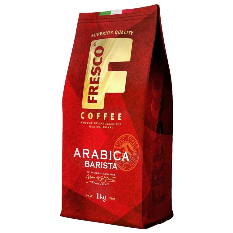 Кофе в зернах FRESCO "Arabica Barista" 1 кг, 623896