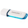 Флеш-диск 16 GB PHILIPS SNOW, разъем USB 2.0, синий, FM16FD70B/97, 514078