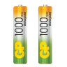 Батарейки аккумуляторные Ni-Mh мизинчиковые КОМПЛЕКТ 2 шт., AAA (HR03) 950 mAh, GP, 100AAAHC-2DECRC2, 100AAAHC2DECRC2, 454112