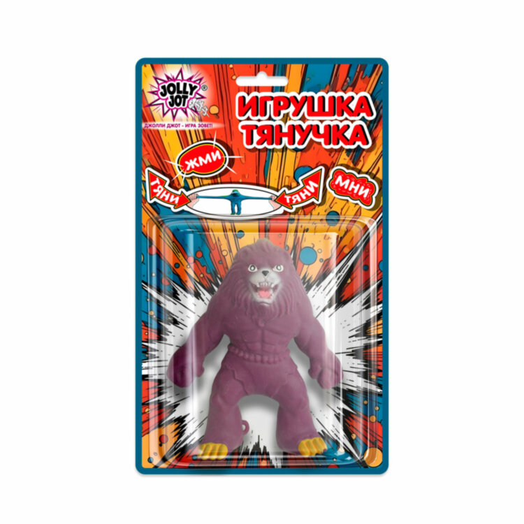 Игрушка-антистресс "МОНСТРЫ", 15 см, ассорти, 6 видов, блистер, JOLLY JOT (ДЖОЛЛИ ДЖОТ), 665776, 12 штук, 665776