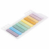 Закладки клейкие пастельные BRAUBERG PASTEL, пластиковые, 45х10 мм, 10 цветов х 20 листов, 115579, 115579