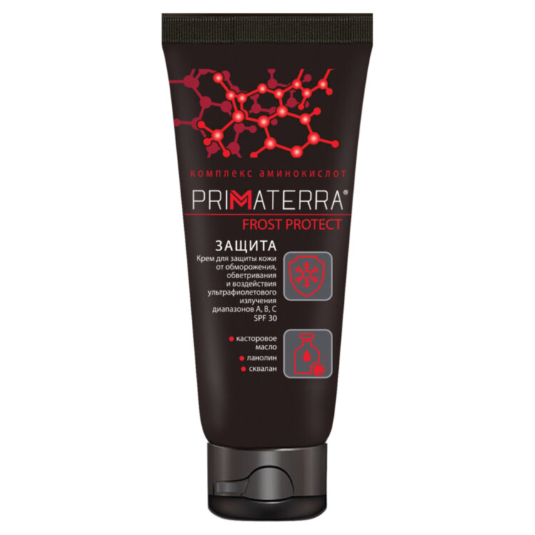 Крем защитный 100 мл, PRIMATERRA FROST PROTECT, от обморожения, неблагоприятных погодных условий, 609726