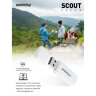 Флеш-диск 4 GB SMARTBUY Scout, USB 2.0, белый, SB004GB2SCW, 513757